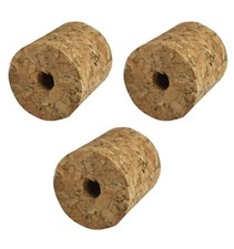 Bored Cork Bungs x 3 for 1
