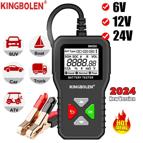 Car battery tester - car, 6v~24v