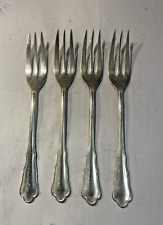 4 PRETTY VINTAGE SILVER PLATE