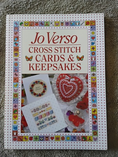 Verso cross stitch cards - jo,