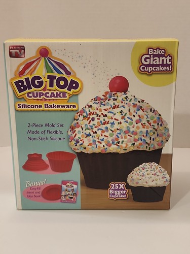 Big top cupcake silicone - top,