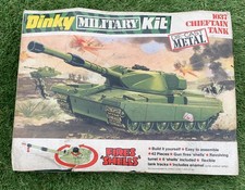Vintage Dinky Chieftain Tank 1037 Military Kit Die Cast 1970s Still Sealed!