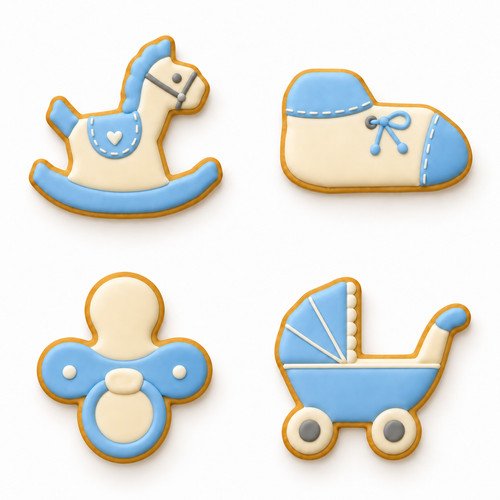 Nursery days cookie cutters - cookie,