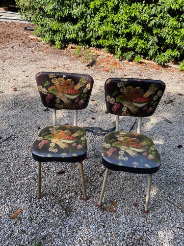 Pair 1950s kitsch kitchen - 1950s,