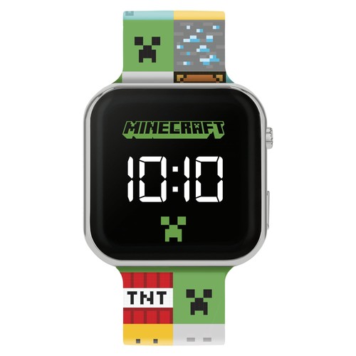 Minecraft printed led watch - printed,