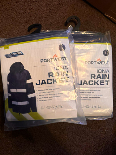 Portwest iona rain jacket - rain,