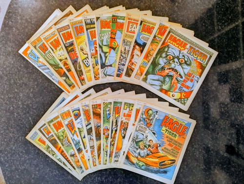 Eagle and tiger comic bundle - comic,