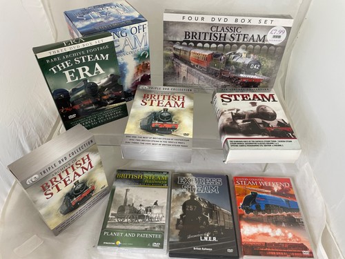 Steam train railway dvd - railway, bundle