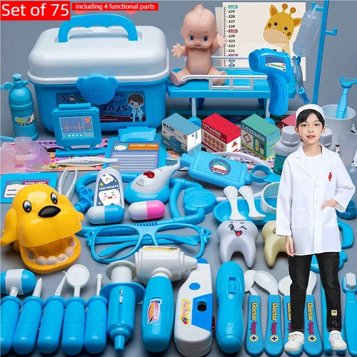 Kids doctor nurse role play - doctor,