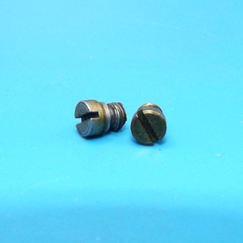 Two meccano shouldered bolts - two,