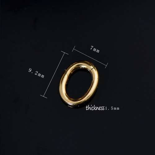 18k solid gold - solid, bails