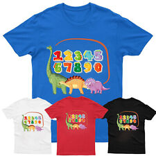 Maths Day Colorful Numbers Symbol Kids TShirt School Event Children Coutume Xmas
