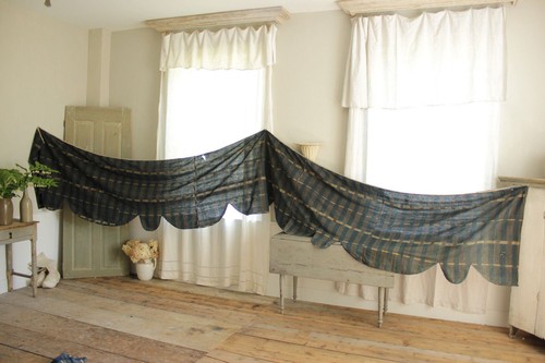 Antique ikat fabric - ikat, french