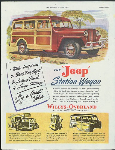 Wider usefulness the jeep - wider,