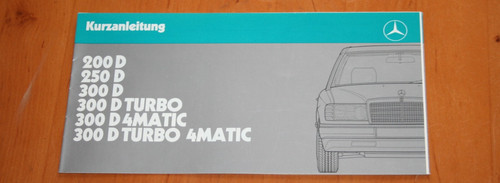 Mercedes owners manual quick - mercedes,