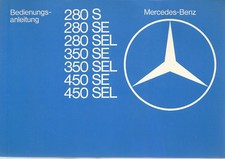 Mercedes W 116 Owners Manual