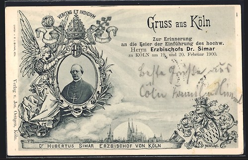 Lithograph cologne - lithograph,