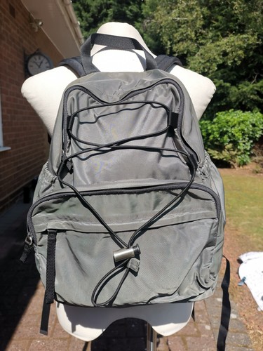 Prada grey nylon - prada, backpack
