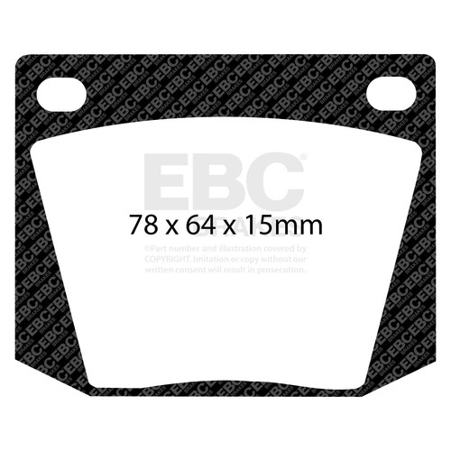 Ebc dp2169 brake pad set - dp2169, disc