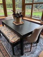 6-Seater Dining Table and Chairs Oak