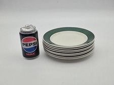 8 x Churchill Green Rimmed 20