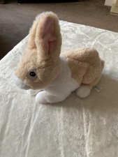 Soft Toy Rabbit White And Cream 9x10” Hardly Used