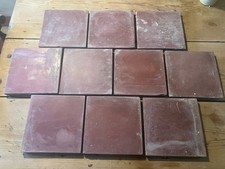 Rojo red quarry tiles - red,