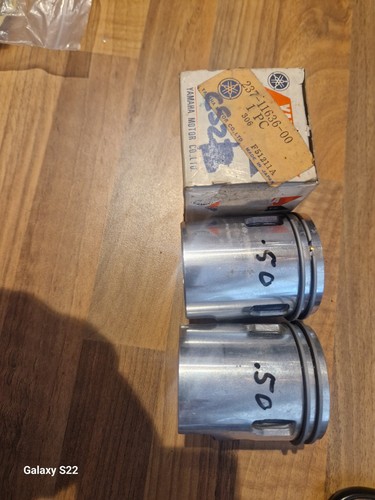 Yamaha ycs1 cs1 piston rings - piston,
