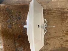 Vintage, hand crafted Imperial pedestal bathroom sink