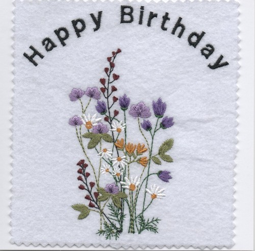 Hand made embroidered - made,