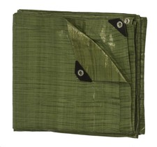 Tarpaulin Sheet Cover Green Waterproof Ground Camping Multipurpose Furniture