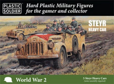 WW2V15037 15mm STEYR HEAVY CAR