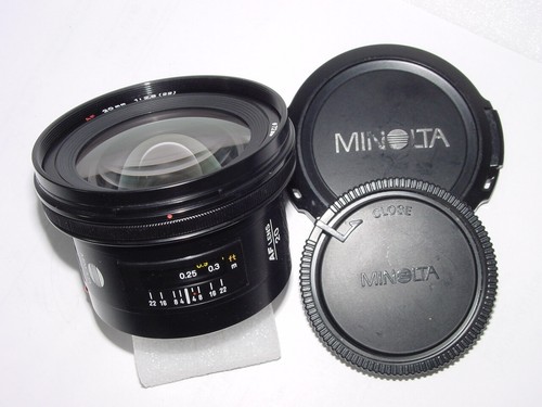 Minolta 20mm af auto - minolta, f/2.8