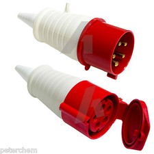 32 Amp 5 Pin Plug & Coupler