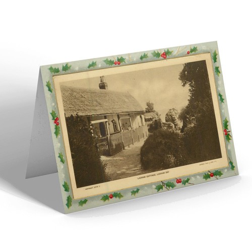 Xmas notelet vintage devon - xmas,