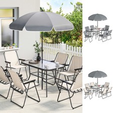 8 Piece Garden Dining Set with
