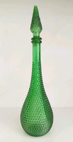 Empoli glass genie bottle - empoli,