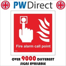 SIGN Fire Alarm Call Point