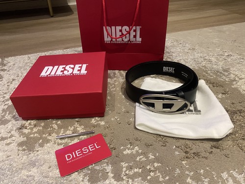 Diesel mens logo buckle - diesel,