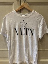 Men’s Valentino T Shirt White Size Medium