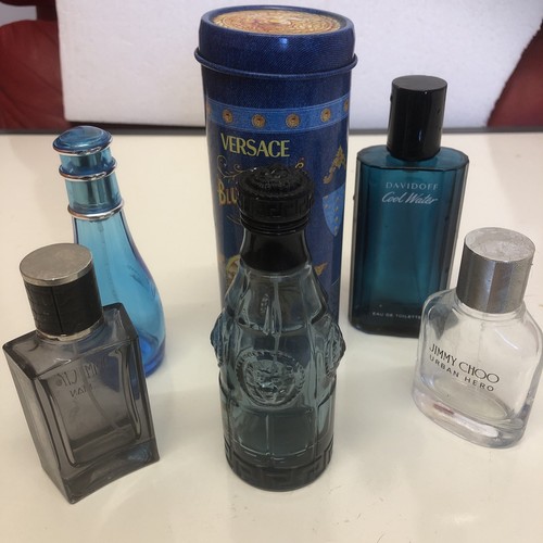 Empty aftershave bottles - aftershave, -5