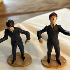 The Beatles - Beatles Subbuteo figures , each 2" HIGH MINT Condition x 2 