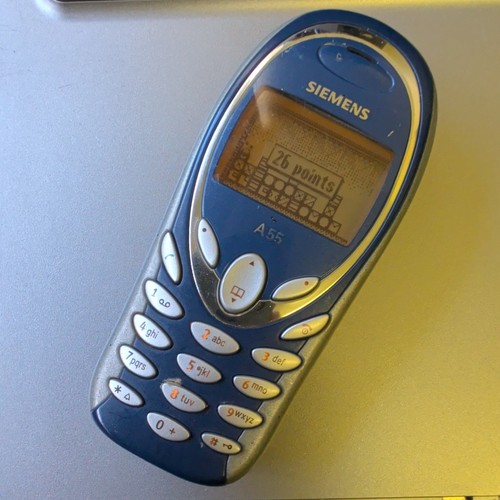 Siemens a55 vintage phone - vintage,