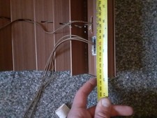 4 wooden venetian blinds 3ft 45cm across 3ft drop 