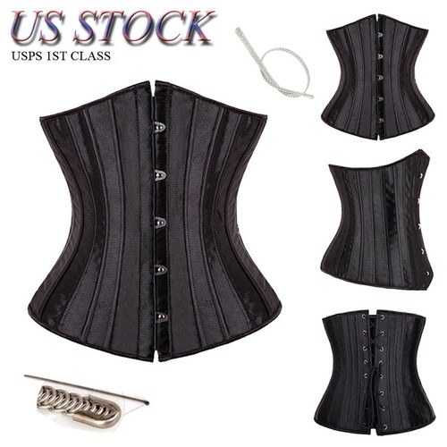 Spiral steel boned waist - 28,