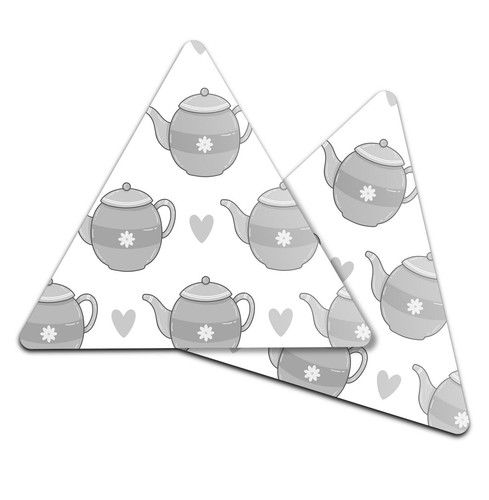 Triangle coaster bw - triangle,