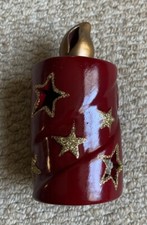 Yankee Candle Red & Gold