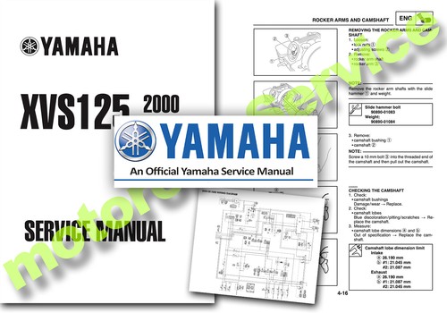 Yamaha xvs125 dragstar service - yamaha,