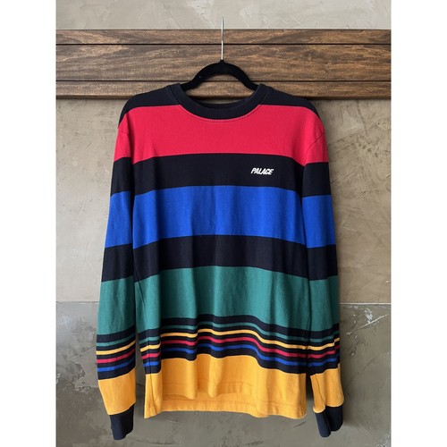 Palace heavy stripe sweater - palace,