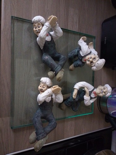 These are vintage - , resin